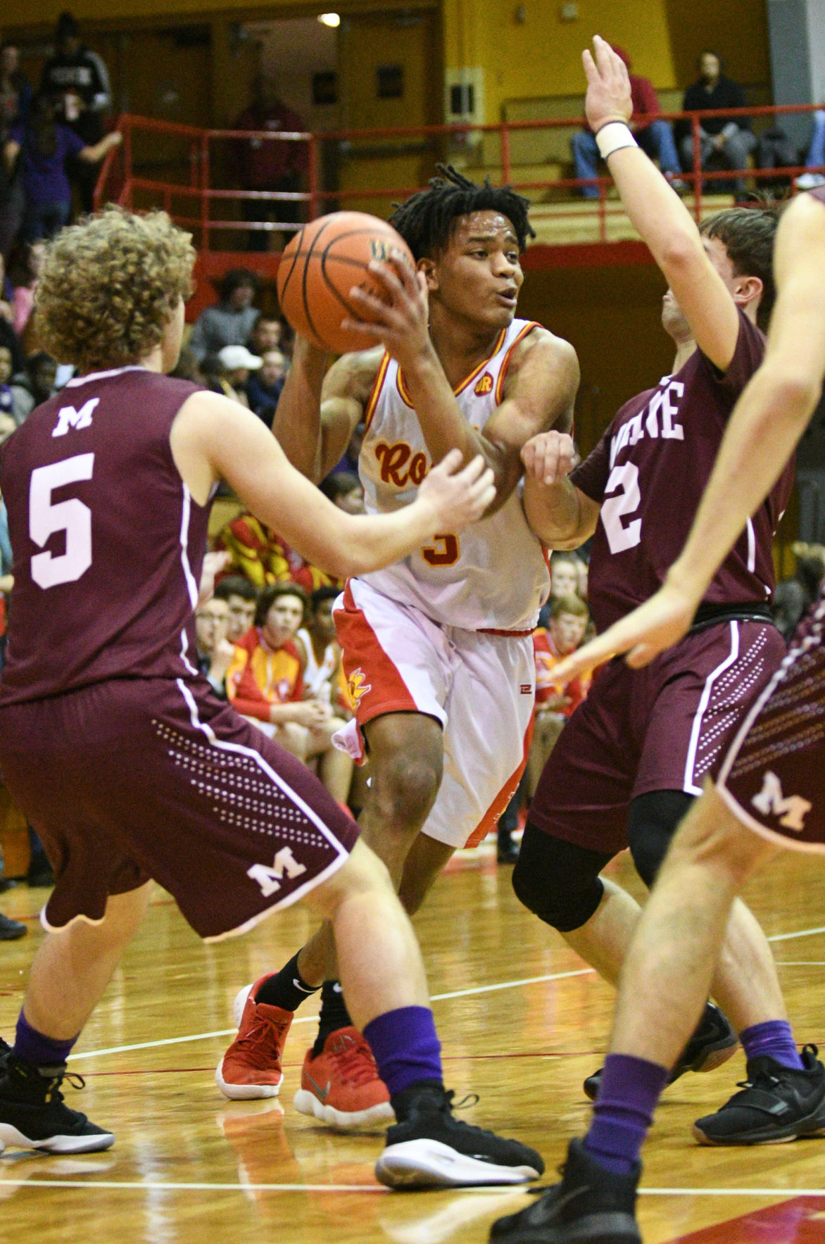 Prep Boys' Basketball: Moline at Rock Island